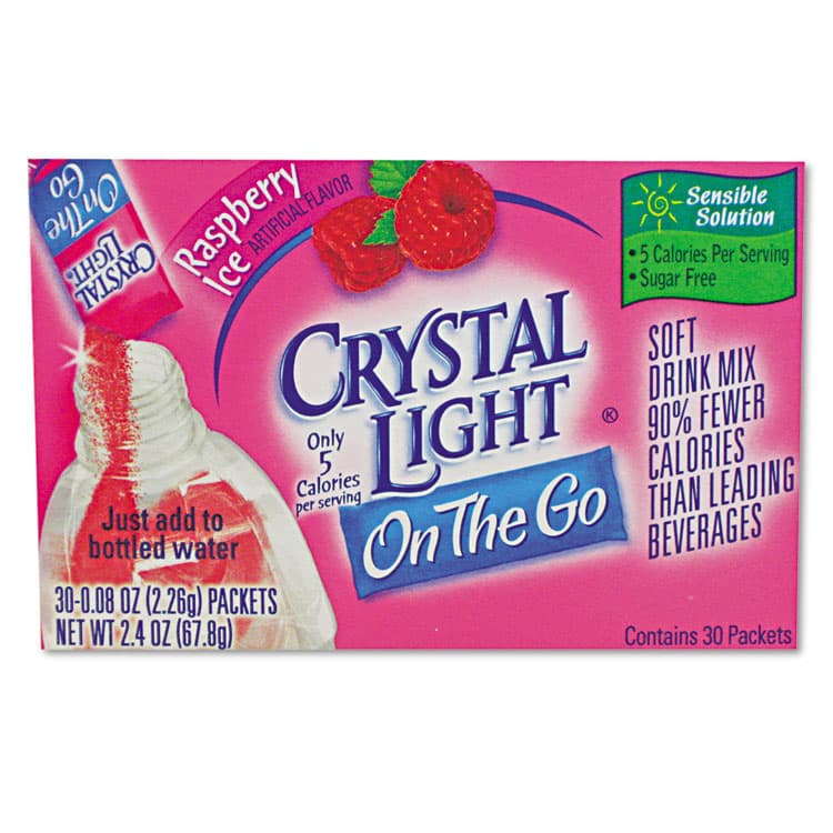 KRAFT FOODS, Flavored Drink Mix, Raspberry Ice, 30 .08oz Packets/Box (CRY79800) thumbnail 2