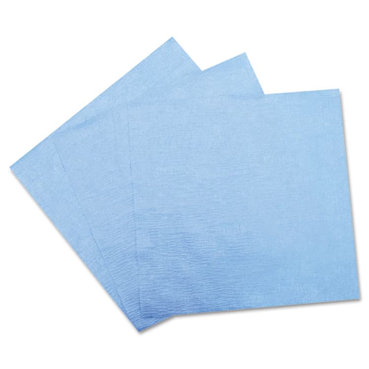 HOSPECO DuPont Sontara EC Engineered Cloths, 12 x 12, Blue, 100/Pack, 10 Packs/Carton (HOSPR811) thumbnail 4