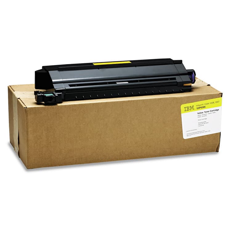 IBM 53P9395 High-Yield Toner, 14,000 Page-Yield, Yellow (IFP53P9395)