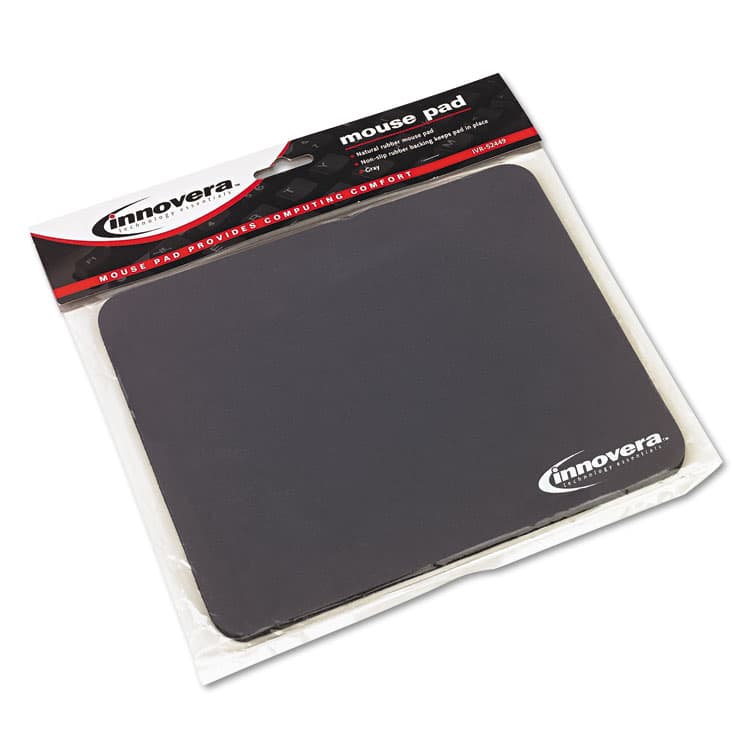 INNOVERA Mouse Pad, 9 x 7.5, Gray (IVR52449) thumbnail 2