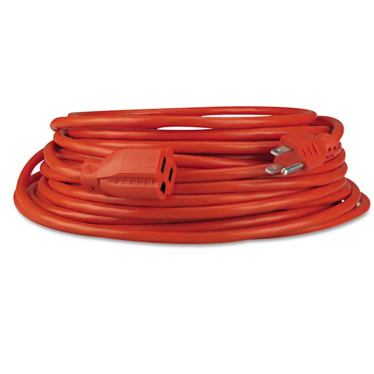 INNOVERA Indoor/Outdoor Extension Cord, 50 ft, 13 A, Orange (IVR72250) thumbnail 2