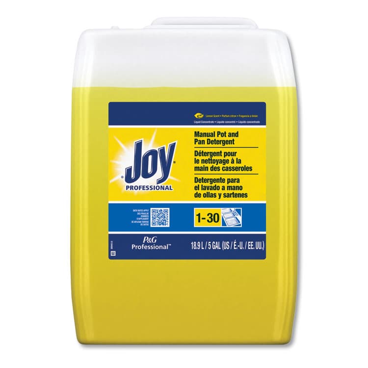 JOYSUDS, LLC. Dishwashing Liquid, Lemon Scent, 5 gal Cube (JOY43608)