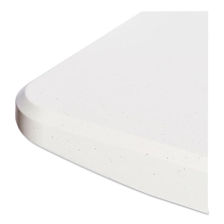 ALERA Resin Rectangular Folding Table, Square Edge, 72w x 30d x 29h, Platinum (ALE65600) thumbnail 3