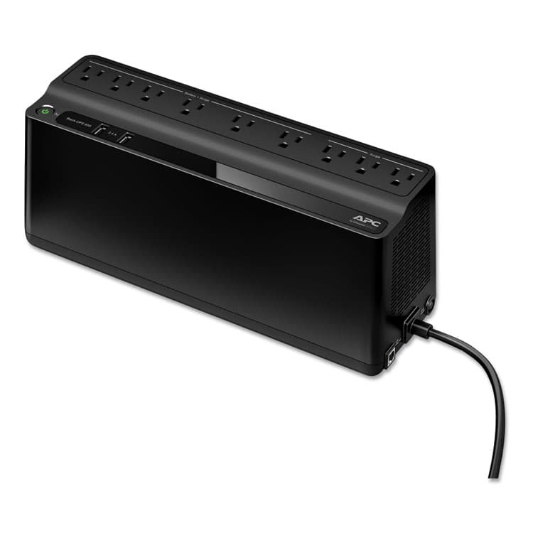 AMERICAN POWER CONVERSION Smart-UPS 850 VA Battery Backup System, 9 Outlets, 120 VA, 354 J (APWBE850G2) thumbnail 3