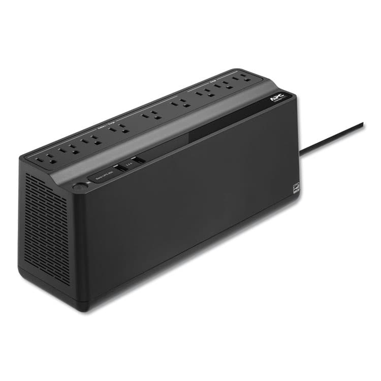 AMERICAN POWER CONVERSION Smart-UPS 850 VA Battery Backup System, 9 Outlets, 120 VA, 354 J (APWBE850G2) thumbnail 2