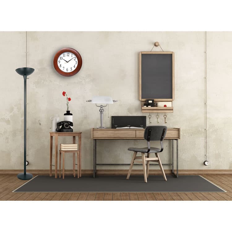 ALERA Torchier Floor Lamp, 12.5w x 12.5d x 72h, Matte Black (ALELMPF52B) thumbnail 3