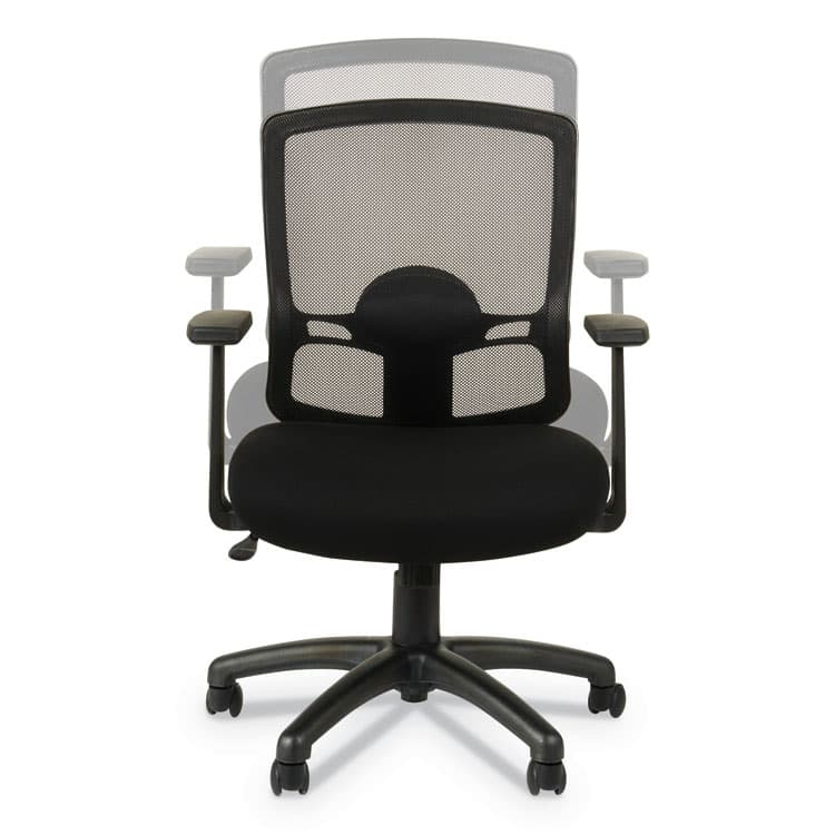 ALERA Alera Etros Series Mesh Mid-Back Chair, Supports Up to 275 lb, 18.03" to 21.96" Seat Height, Black (ALEET42ME10B) thumbnail 3