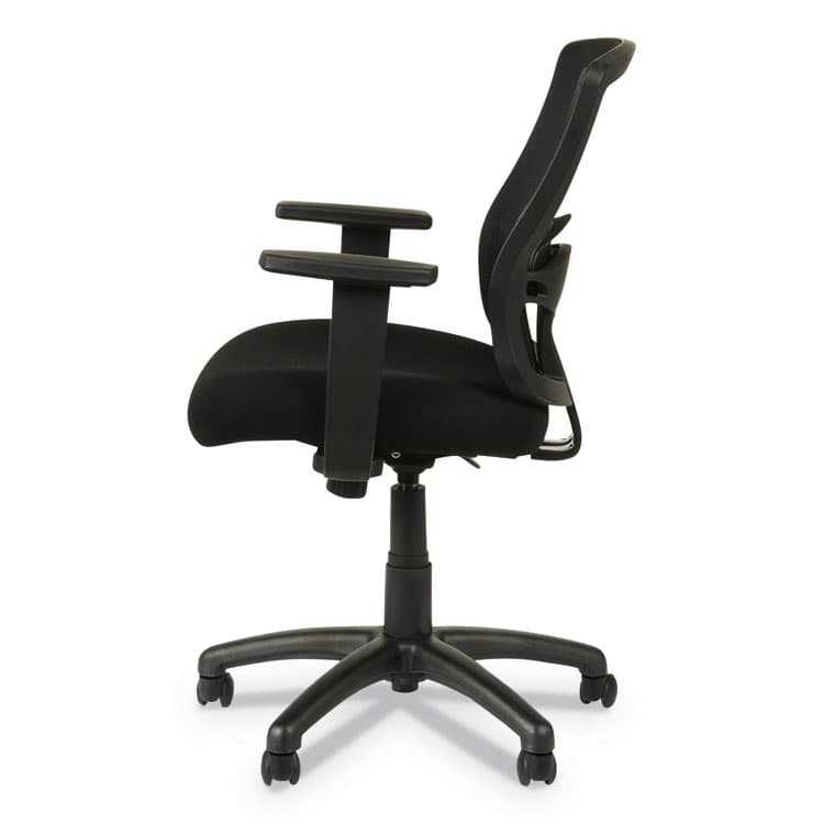 ALERA Alera Etros Series Mesh Mid-Back Chair, Supports Up to 275 lb, 18.03" to 21.96" Seat Height, Black (ALEET42ME10B) thumbnail 2