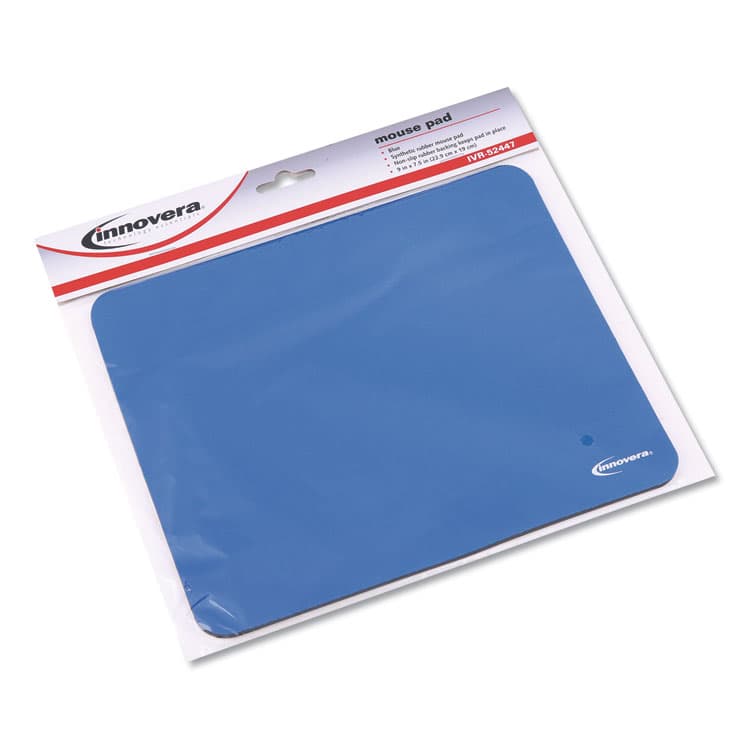 INNOVERA Mouse Pad, 9 x 7.5, Blue (IVR52447) thumbnail 4