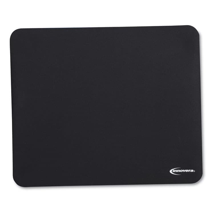 INNOVERA Mouse Pad, 9 x 7.5, Black (IVR52448)