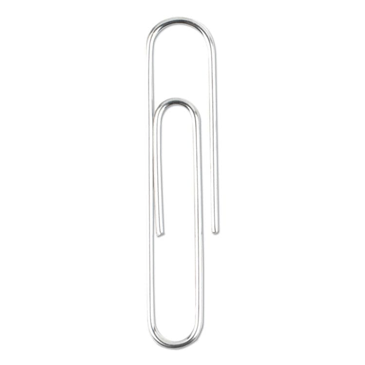 ACCO BRANDS, . Recycled Paper Clips, #1, Smooth, Silver, 100 Clips/Box, 10 Boxes/Pack (ACC72365) thumbnail 3
