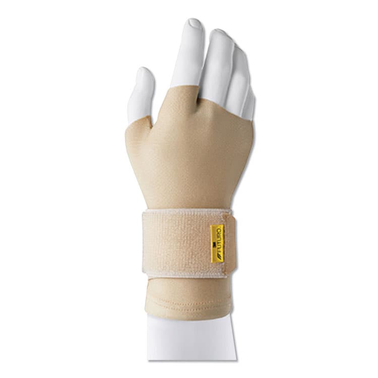 3M/COMMERCIAL TAPE DIV. Energizing Support Glove, Small/Medium, Fits Palm Size 6.5" - 8.0", Tan (MMM09183EN) thumbnail 4