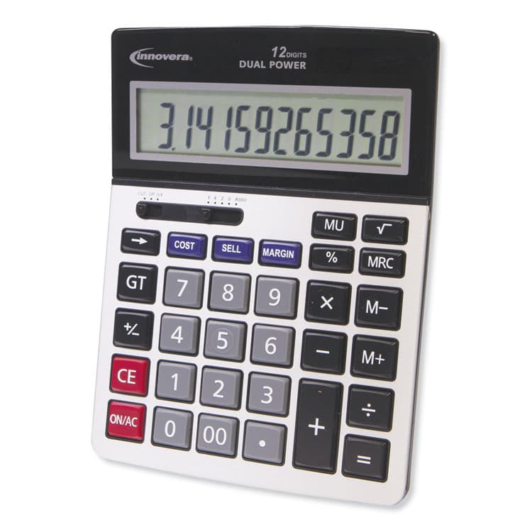 INNOVERA 15968 Profit Analyzer Calculator, 12-Digit LCD (IVR15968)