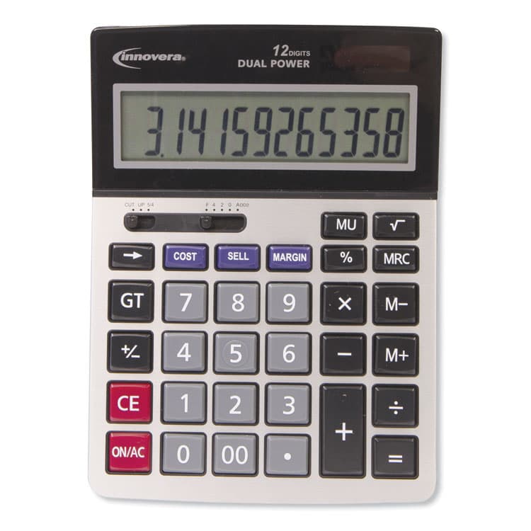 INNOVERA 15968 Profit Analyzer Calculator, 12-Digit LCD (IVR15968) thumbnail 3