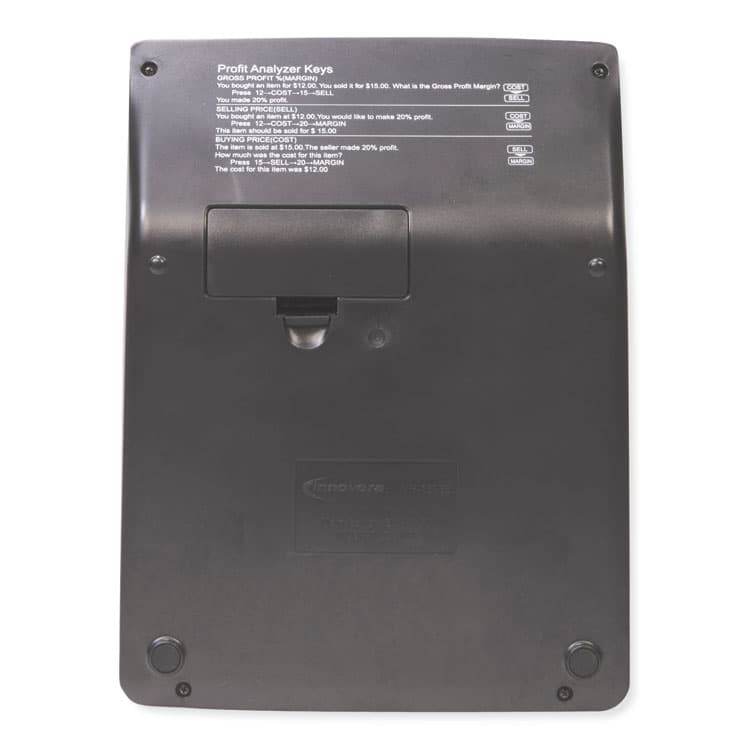 INNOVERA 15968 Profit Analyzer Calculator, 12-Digit LCD (IVR15968) thumbnail 4