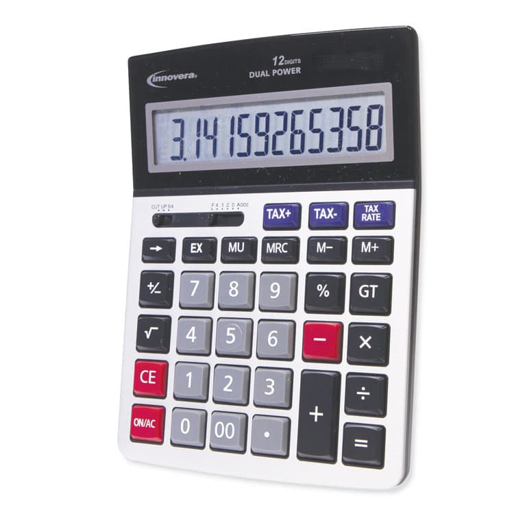 INNOVERA 15975 Large Display Calculator, 12-Digit LCD (IVR15975) thumbnail 4