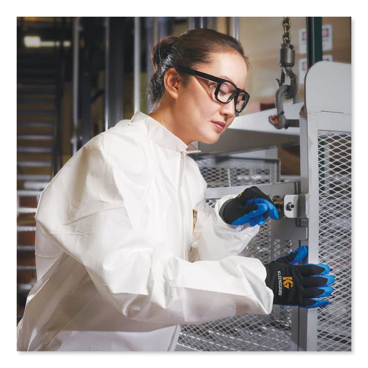 KIMBERLY-CLARK PROFESSIONAL A40 Coveralls, Elastic Wrists/Ankles, X-Large, White (ANS44314) thumbnail 4