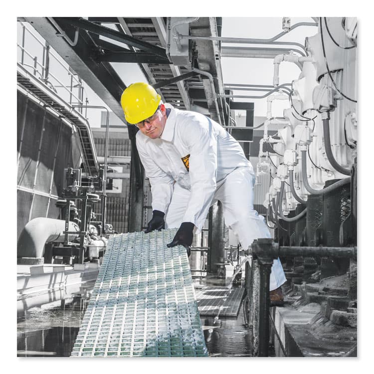 KIMBERLY-CLARK PROFESSIONAL A20 Breathable Particle-Pro Coveralls, Zip, X-Large, White, 24/Carton (ANS49004) thumbnail 4