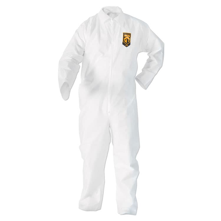 KIMBERLY-CLARK PROFESSIONAL A20 Breathable Particle Protection Coverall, Zip Closure, 2X-Large, White (ANS49105)