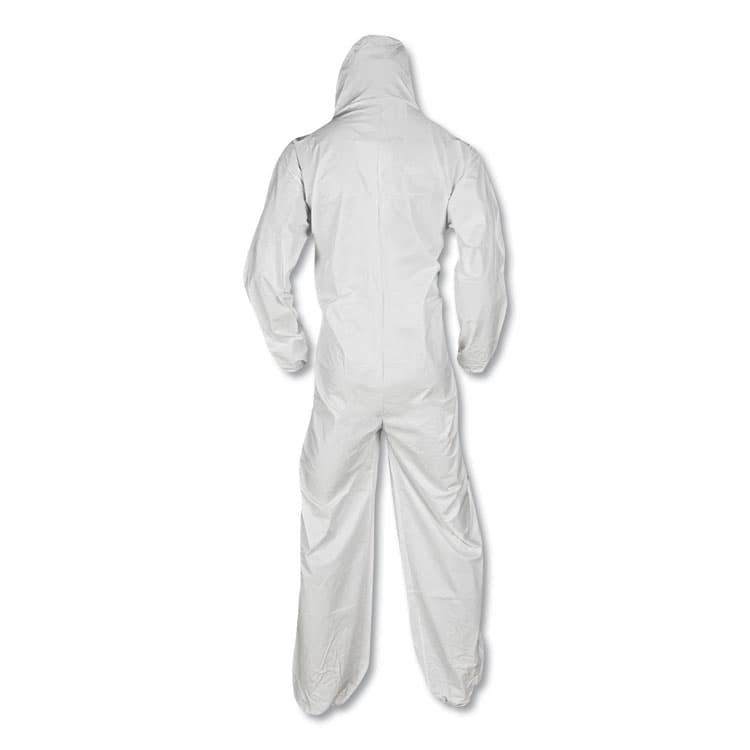 KIMBERLY-CLARK PROFESSIONAL A40 Coveralls, 4X-Large, White, 25/Carton (ANS44307) thumbnail 3