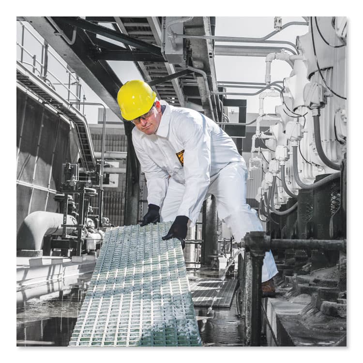 KIMBERLY-CLARK PROFESSIONAL A20 Elastic Back Wrist/Ankle Coveralls, X-Large, White, 24/Carton (ANS49102) thumbnail 4