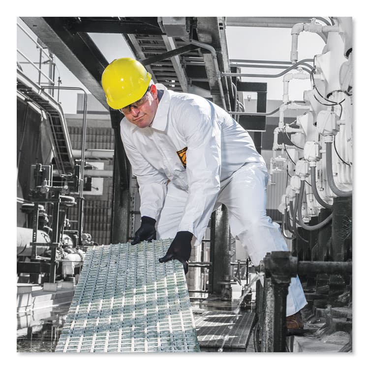 KIMBERLY-CLARK PROFESSIONAL A30 Elastic-Back and Cuff Coveralls, X-Large, White, 25/Carton (ANS46104) thumbnail 2