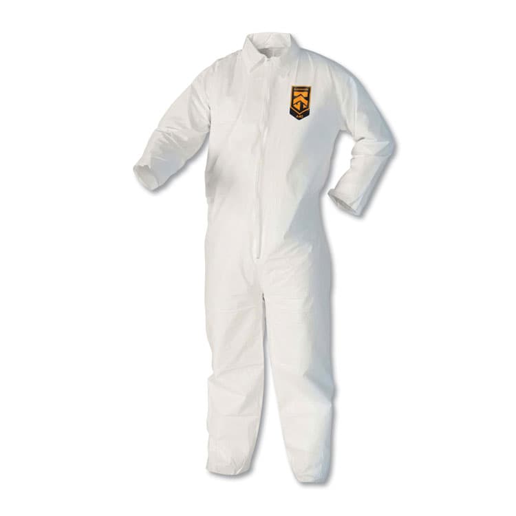 KIMBERLY-CLARK PROFESSIONAL A40 Coveralls, 2X-Large, White (ANS44305)