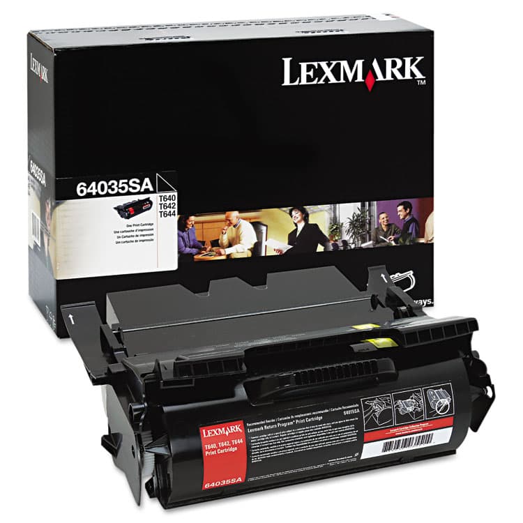 LEXMARK INT'L, . 64035SA Toner, 6,000 Page-Yield, Black (LEX64035SA) thumbnail 2