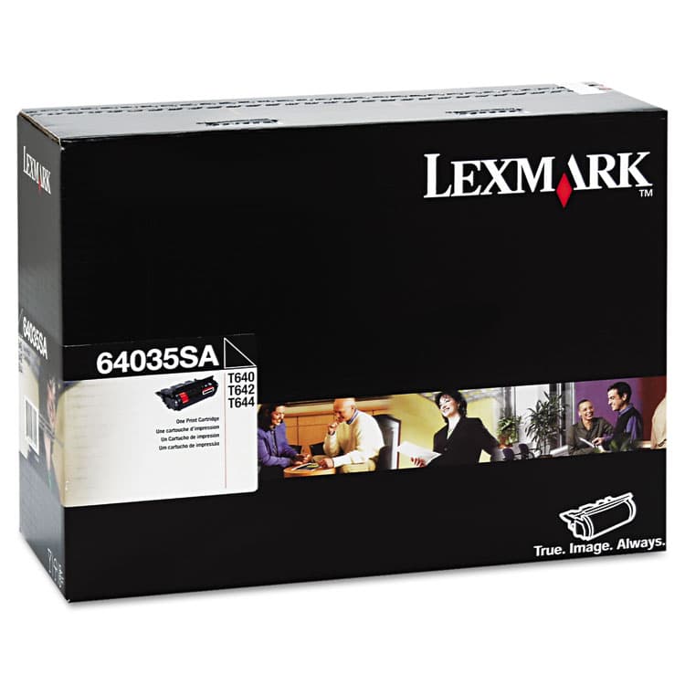 LEXMARK INT'L, . 64035SA Toner, 6,000 Page-Yield, Black (LEX64035SA)