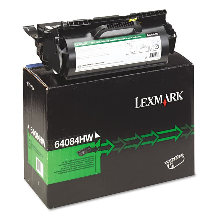 LEXMARK INT'L, . 64084HW High-Yield Toner, 21,000 Page-Yield, Black (LEX64084HW)