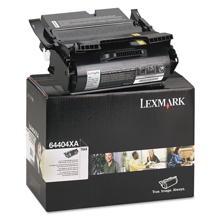 LEXMARK INT'L, . 64404XA Extra High-Yield Toner, 32,000 Page-Yield, Black (LEX64404XA) thumbnail 2