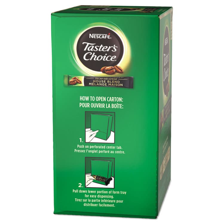 NESTLE Taster's Choice Stick Pack, Decaf, 0.06oz, 80/Box (NES66488) thumbnail 4