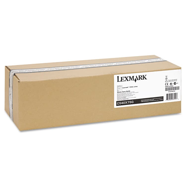LEXMARK INT'L, . C540X75G Waste Toner Bottle, 36,000 Page-Yield (LEXC540X75G)