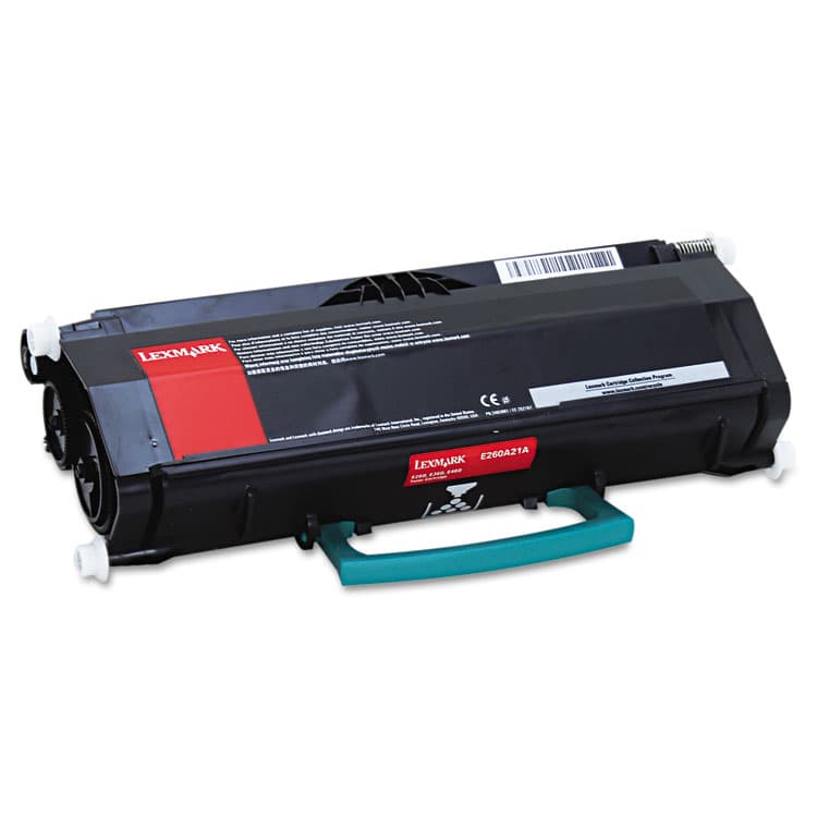 LEXMARK INT'L, . E260A21A Toner, 3,500 Page-Yield, Black (LEXE260A21A) thumbnail 2
