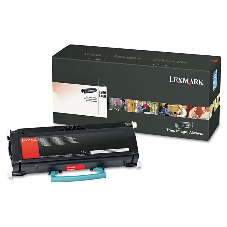 LEXMARK INT'L, . E360H21A High-Yield Toner, 9,000 Page-Yield, Black (LEXE360H21A)