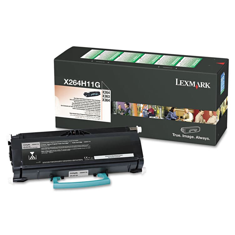 LEXMARK INT'L, . X264H11G Return Program High-Yield Toner, 9,000 Page-Yield, Black (LEXX264H11G)