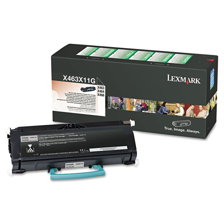 LEXMARK INT'L, . X463X11G Return Program Extra High-Yield Toner, 15,000 Page-Yield, Black (LEXX463X11G)