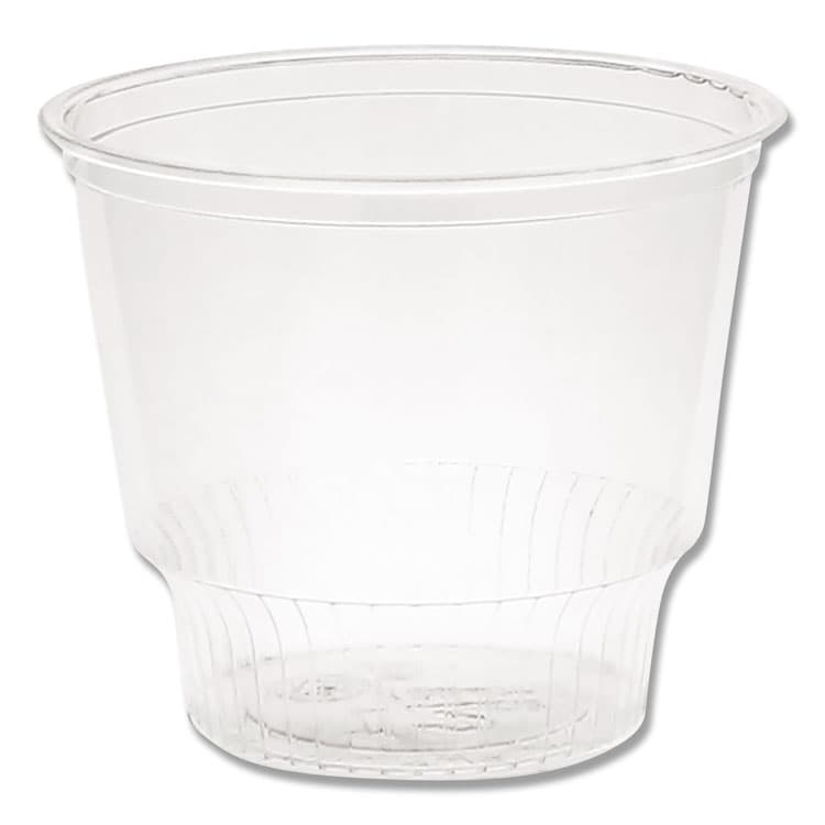 PACTIV EVERGREEN CORPORATION EarthChoice Recycled Clear Plastic Sundae Dish, 12 oz, Clear, 50 Dishes/Bag, 20 Bag/Carton (PCTYPS12C)