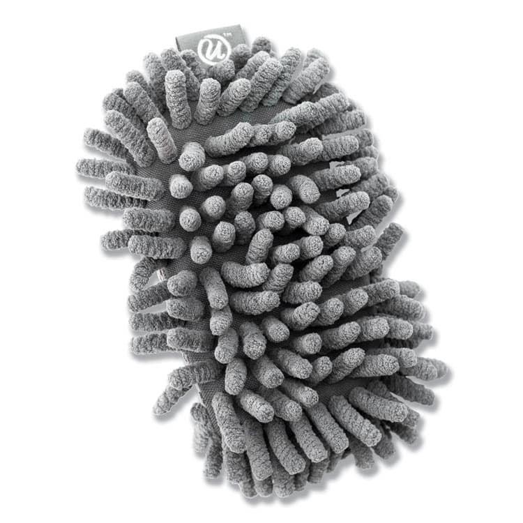 U BRANDS Microfiber Shag Dry Erase Board Eraser, 5" x 2.5" x 1", Blue Gray (UBR582U0416)