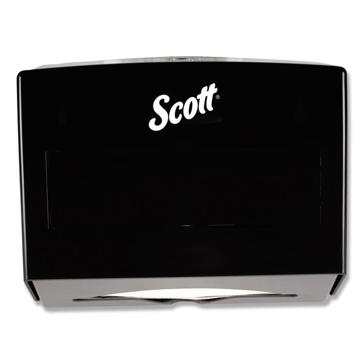 KIMBERLY CLARK Scottfold Folded Towel Dispenser, 10.75 x 4.75 x 9, Black (KCC09215)