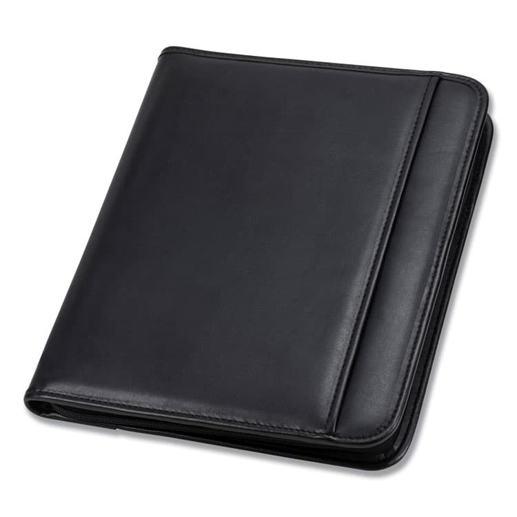 SAMSILL CORPORATION Professional Zippered Pad Holder, Pockets/Slots, Writing Pad, Black (SAM70820) thumbnail 2