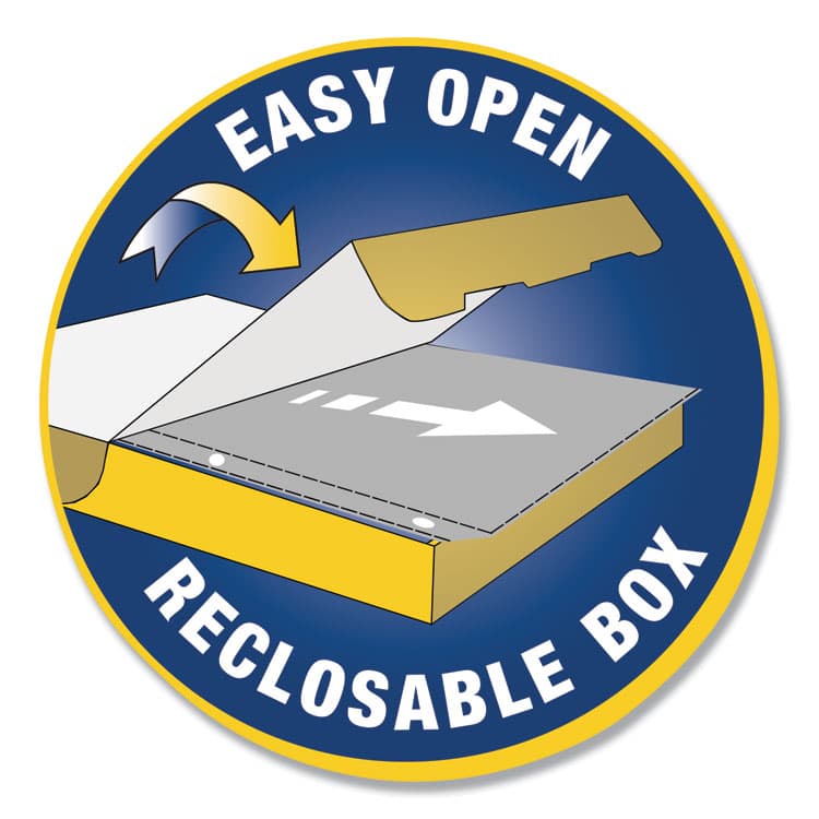 C-LINE PRODUCTS, Polypropylene Sheet Protectors, Super Heavy-Duty, Side: 3-Hole Punched, Top Load 8.5 x 11 Insert, Clear Front, 50/Box (CLI61003) thumbnail 4