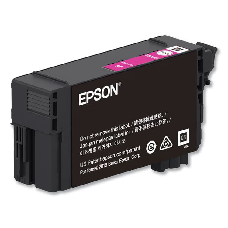 EPSON AMERICA, . T40W320 (T40W) UltraChrome XD2 High-Capacity Ink, Magenta (EPST40W320)