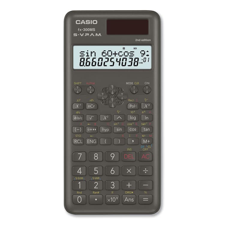 CASIO, . FX-300MSPLUS2 Scientific Calculator, 12-Digit LCD (CSOFX300MSPLUS2)