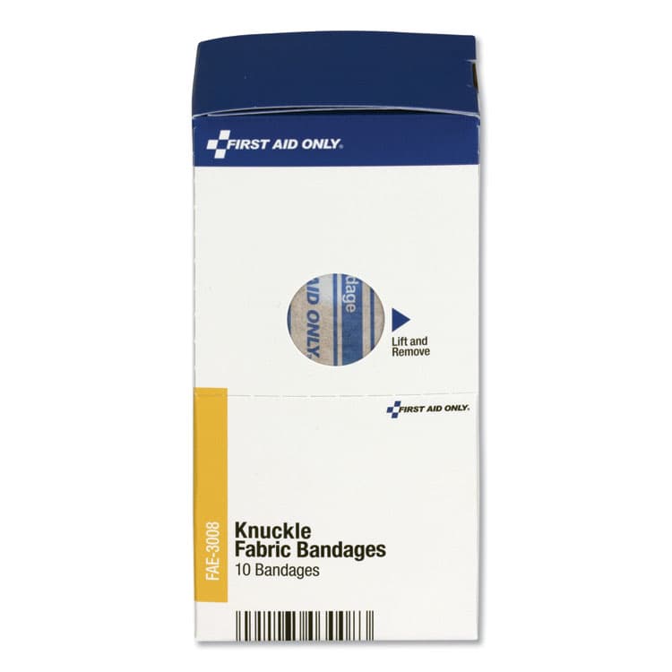 FIRST AID ONLY, . Knuckle Bandages, Individually Sterilized, 10/Box (FAOFAE3008) thumbnail 2
