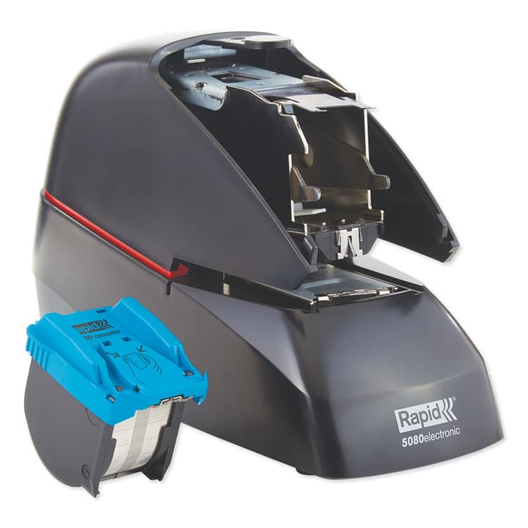 ELMER'S PRODUCTS, . 5080e Professional Electric Stapler, 90-Sheet Capacity, Black (RPD90147) thumbnail 3