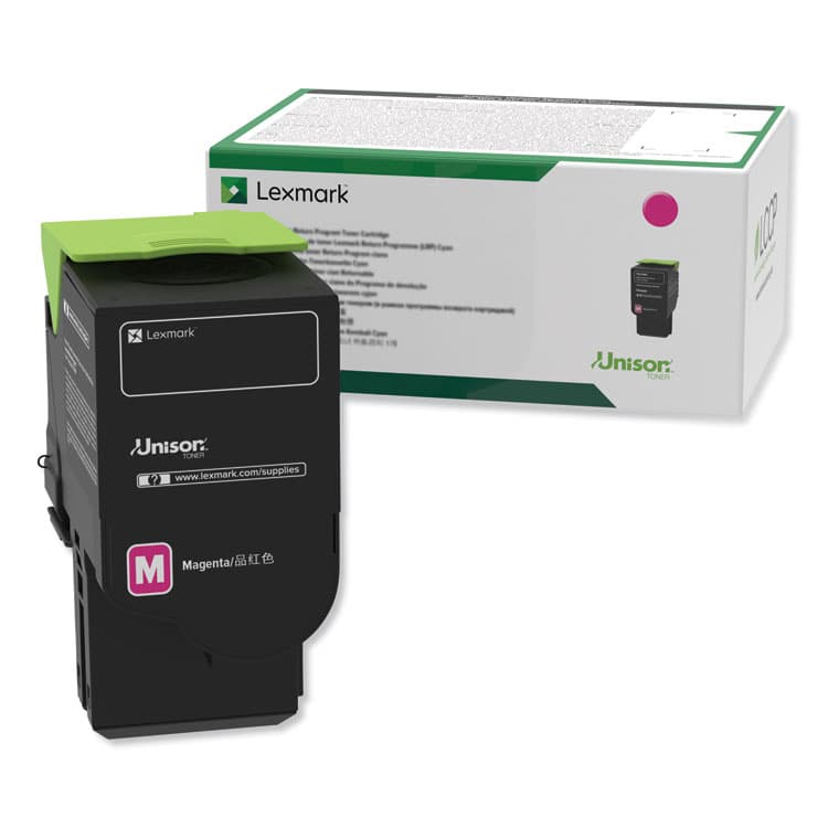 LEXMARK INT'L, . 78C1XM0 Return Program Extra High-Yield Toner, 5,000 Page-Yield, Magenta (LEX78C1XM0)