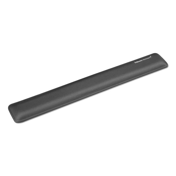 FELLOWES MFG. CO. Keyboard Wrist Support with Microban Protection, 18.37 x 2.75, Graphite (FEL9175301)