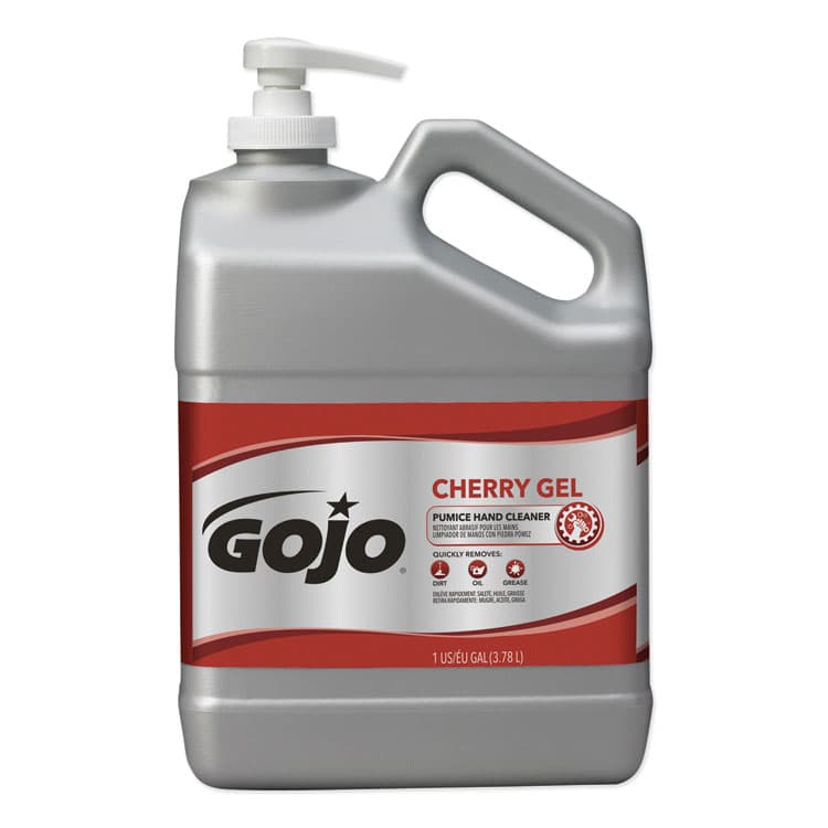 GO-JO INDUSTRIES Cherry Gel Pumice Hand Cleaner, Cherry Scent, 1 gal (GOJ235802EA) thumbnail 2