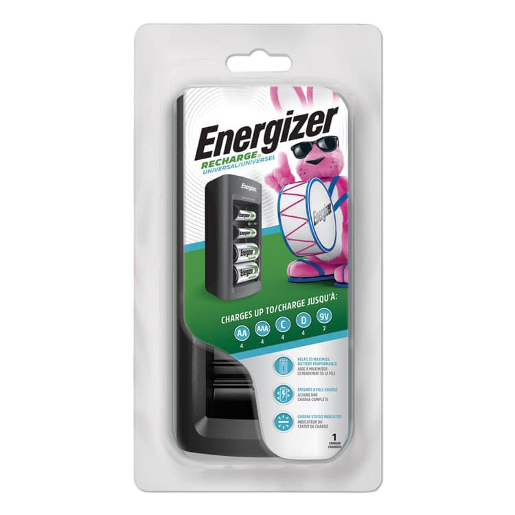 EVEREADY BATTERY Family Battery Charger, Multiple Battery Sizes (EVECHFCB5)